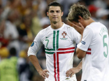 Cristiano Ronaldo tras caer en penaltis ante España