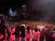 Concierto 'En Sol y sin playa, 40 años, vaya vaya' en la Puerta del Sol