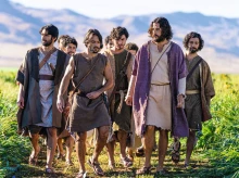 Jesús y sus discípulos
