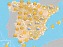 Previsión del tiempo en España para este viernes, 20 de junio
