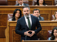 Santiago Abascal en el Congreso de los Diputados
