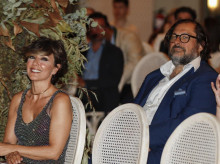 Sonsoles Ónega y su novio Juan Montes en el evento de los premios Influencers Awards 2025
