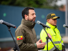 El alcalde de Bogotá, Carlos Fernando Galán