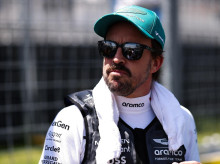 Fernando Alonso, durante el Gran Premio de Canadá