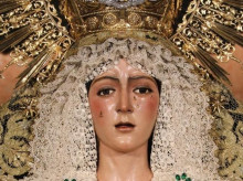 La imagen «ha sido repuesta nuevamente al culto tras corregirse un efecto indeseado provocado por las pestañas sustituidas durante la intervención»
REMITIDA / HANDOUT por ÁLVARO HERAS / HERMANDAD DE LA MACARENA
Fotografía remitida a medios de comunicación exclusivamente para ilustrar la noticia a la que hace referencia la imagen, y citando la procedencia de la imagen en la firma
21/6/2025