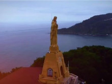 Imagen del Sagrado Corazón del Monte Urgull (San Sebastián)