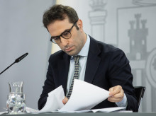 El ministro de Economía, Comercio y Empresa, Carlos Cuerpo