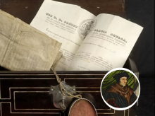 Imagen del "tesoro escondido" que los ingleses han querido llevarse de Valencia