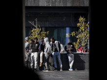 Migrantes procedentes de Canarias en el Centro de Recepción, Atención y Derivación (CREADE) de Pozuelo de Alarcón