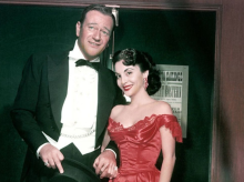 John Wayne y Pilar Pallete