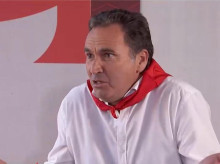 El ganadero Álvaro Núñez, este miércoles en TVE