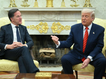 Trump y Rutte se reúnen en Washington para hablar sobre la posición de la OTAN respecto a Ucrania, en directo