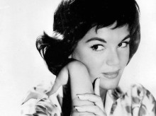 La cantante Connie Francis en 1961
