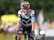 Enric Mas al finalizar una de las etapas del Tour de Francia