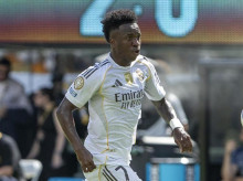 Vinícius Júnior controla un balón en el partido frente al PSG del Mundial de Clubes