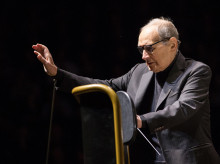 El compositor italiano Ennio Morricone en 2016