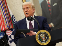 El presidente de EE.UU., Donald Trump, en el Despacho Oval