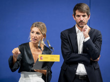 Yolanda Díaz y Ernest Urtasun