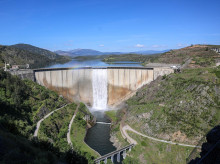 El embalse de El Atazar, a 20 de mayo de 2025, en Madrid