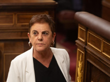 La portavoz de Bildu en el Congreso, Mertxe Aizpurua