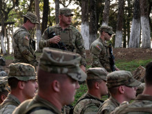 Soldados del Comando Sur del Ejército de EE.UU.