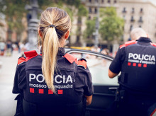 Agentes de los Mossos d'Esquadra, en una imagen de archivo
