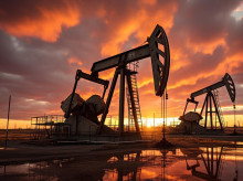 Extractores de petróleo.