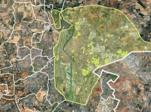 Mapa de las viviendas okupadas a la venta en Sevilla