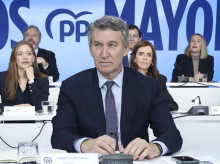 Junta Directiva Nacional del PP, este lunes, que analiza los resultados de las elecciones aragonesas.