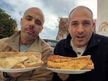 Imagen de David Lafuente 'Boufit' y Joan Ruiz 'Esmorzaret' en Maldita Dulzura de Valencia.