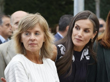 Marta Carazo y la Reina Letizia