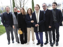 Raphael, Natalia Figueroa, Manuel Martos, Jacobo Martos y  Alejandra Martos Figueroa and Manuela Arenza Martos and Carlos Arenza Martos