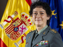 María Dolores Gimeno Durán es la primera oficial de la Guardia Civil que ha alcanzado el empleo de coronel