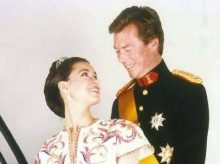 Los grandes duques Enrique y María  Teresa