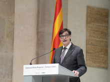 El presidente catalán, Salvador Illa