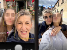 Yolanda Díaz y su hija