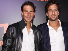 Rafa Nadal con Feliciano López