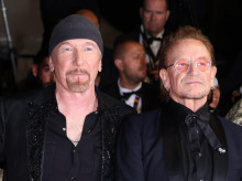 The Edge y Bono, de U2, el pasado mayo en el Festival de Cannes