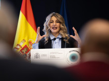 La vicepresidenta segunda y ministra de Trabajo y Economía Social, Yolanda Díaz.