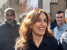 La ministra de Sanidad, Mónica García