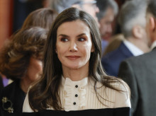 Spanish Queen Letizia attending In Memoriam Tomas Valiente 1996-2006 exhibition in Madrid on Friday, 13 February 2026.