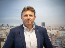 Raúl José Martín Palma en la redacción de El Debate