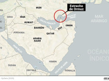 (
Código:
6817810
Fecha:
23/06/2025
Dimensiones:
3000 x 1673 (1,68 MB.)
Lugar:
Oriente Próximo
Fotos del Tema:
1
Pie de Foto:
Mapa de localización del estrecho de Ormuz y los países que lo rodean en el golfo Pérsico