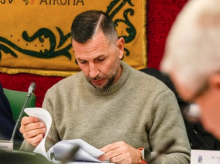 El concejal del PP en el Ayuntamiento de Móstoles que ha presentado su dimisión, Raúl Gallego Parrondo