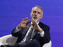 El presidente de Telefónica, Marc Murtra, en el MWC.