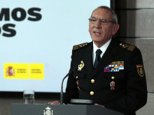 (Foto de ARCHIVO)
El director adjunto operativo (DAO) de la Policía, José Ángel González, interviene en la comparecencia para informar sobre los datos actualizados del coronavirus donde han indicado que desde el último comunicado, se ha sufrido un incremento del 25% en el número de nuevos positivos en España, en Madrid (España), a 19 de marzo de 2020.

Moncloa
19 MARZO 2020;CORONAVIRUS;VIRUS;MADRID;COMPARECENCIA
19/3/2020
