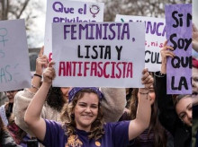 Manifestación de la Comisión 8M