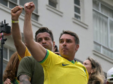 Flávio Bolsonaro, senador brasileño y candidato presidencial de las elecciones de 2026