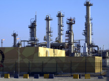 Imagen de archivo de una refinería petróleo