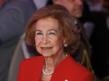 Doña Sofía, el pasado noviembre en un acto en Madrid